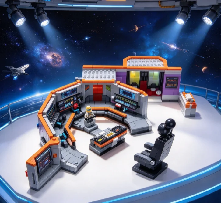 The Latest Best-selling Starry Sky Navigation Robot Building Block Model in 2026, Suitable for Adult Assembly and Holiday Gifts