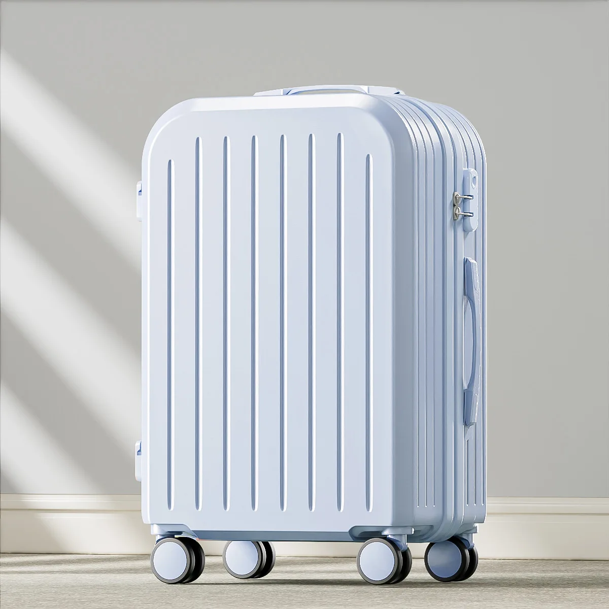 2026 New Arrival Unisex Mainland China Zhejiang None Spinner 26inches 650mm Pvc Luggage Luggage Sets