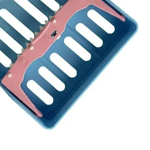 

7Hole Dental Sterilization Box Lm Resin Filler Spatulas Instrument Placing Case Disinfection Tray Dentistry Placement Rack Tools