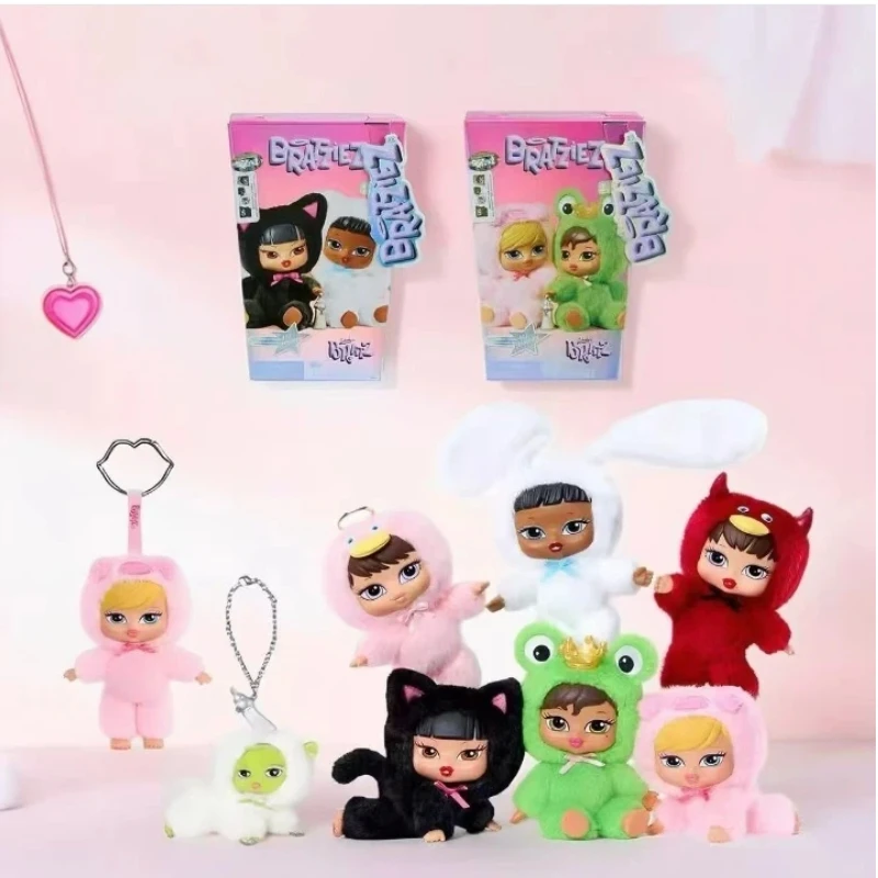 

New Genuine MGA Bratz Bratziez Blind Mystery Box Keychain Cute Plush Anime Figure Pendant Collectible Ornament Toy Birthday Gift