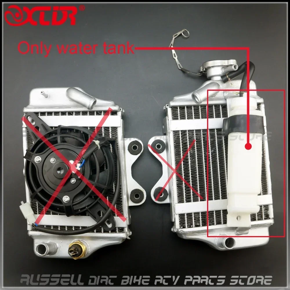 

Tank Cooler Water for Xmotos Apollo Motorcycle Zongshen Loncin Lifan 150cc 200cc 250cc Accessories cooling engine radiator