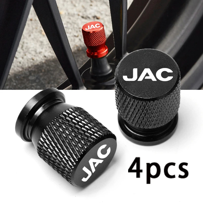 Car Wheel Tire Valve Caps Tyre Stem Covers Airdust Waterproof For JAC Refine J3 J2 S5 A5 J5 J6 J4 Vapour S2 T8