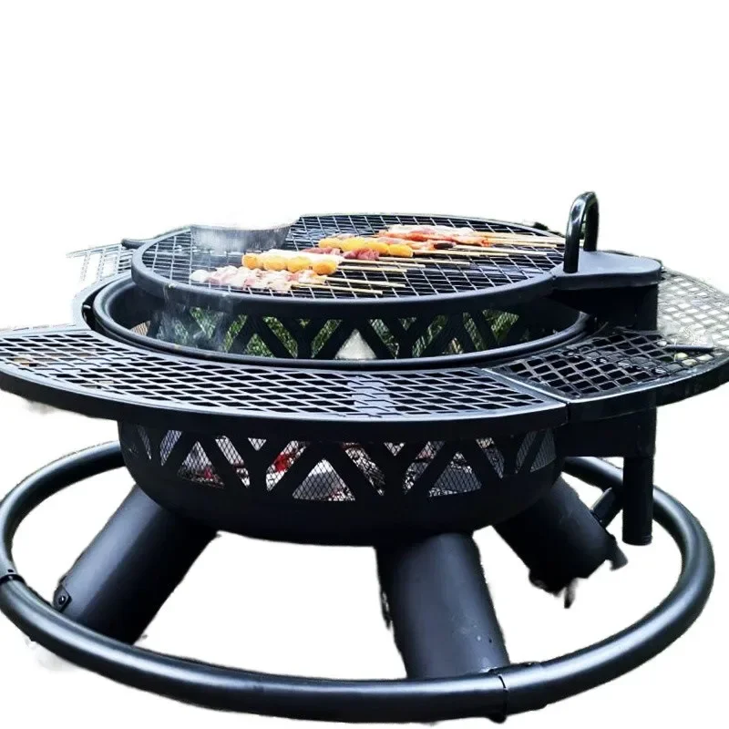 Grill set Household indoor barbecue stove Charcoal stove Winter brazier Charcoal stove