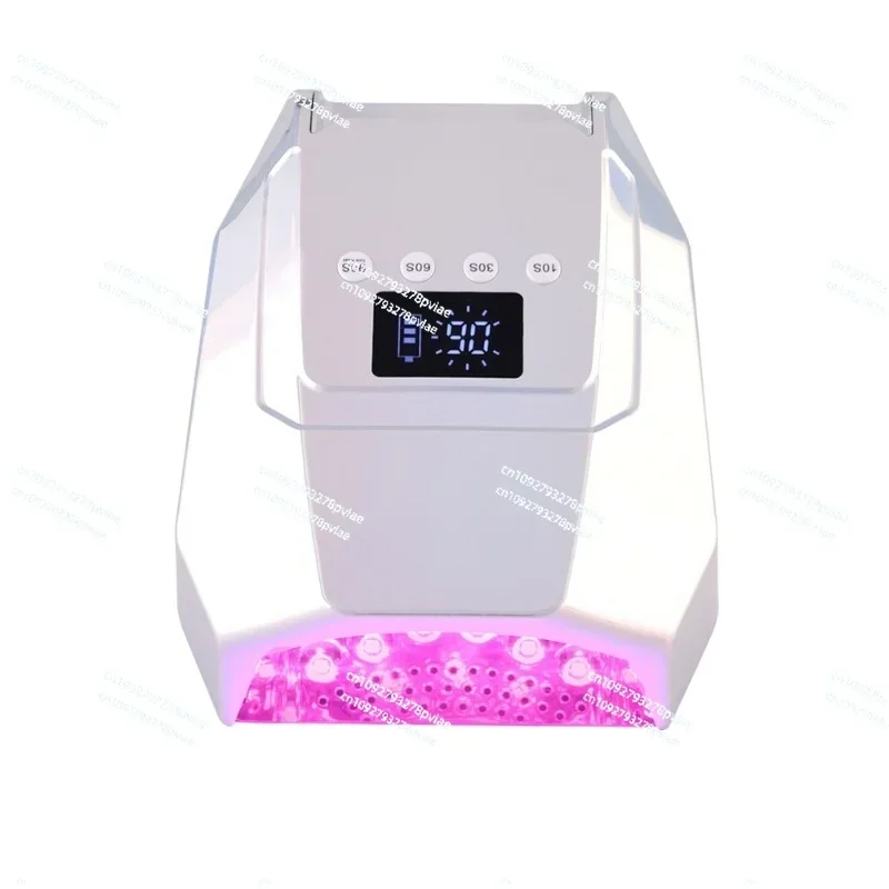 

High power 98W professional baked nail quick drying nail polish glue to extend nail not black hand led phototherapy light