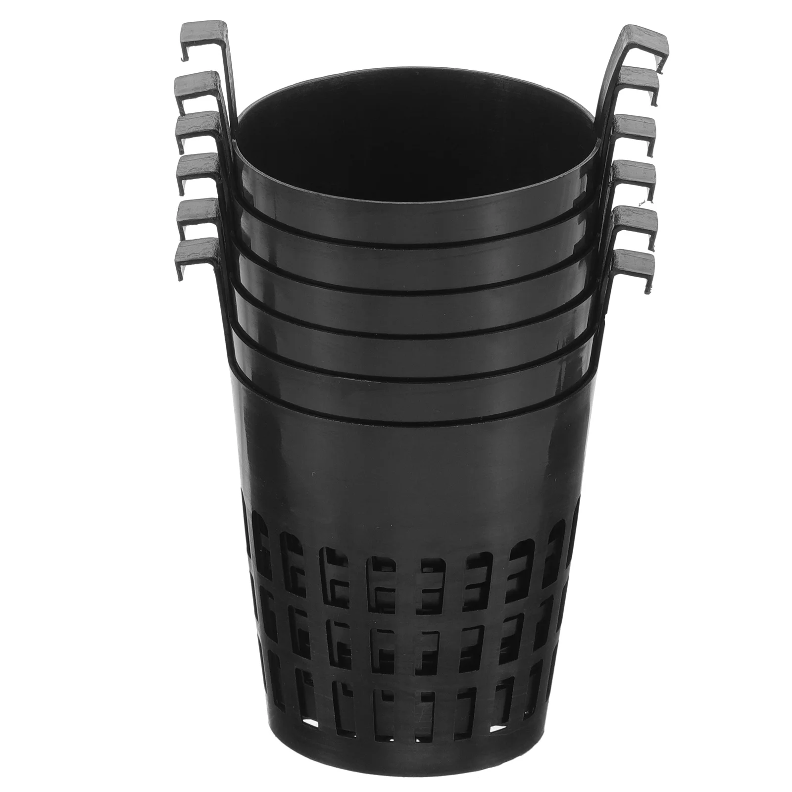 6 stks Water Plant Netto Cup Holle Plastic Plantenmand Voor Aquarium Hydrocultuur Groeiende Container Tuin Gereedschap Aquarium