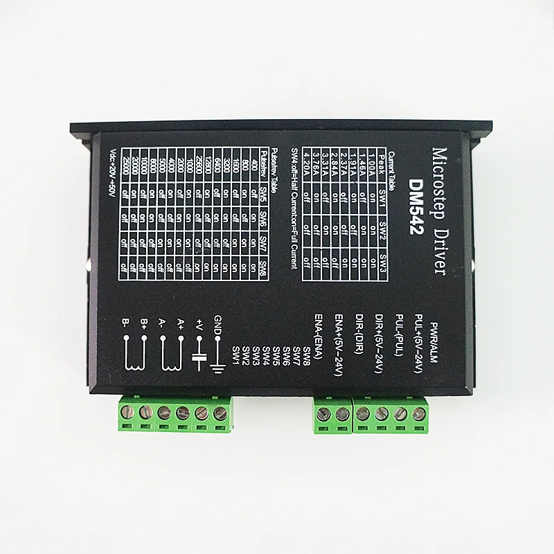 

DM542 Stepper Motor Driver For 57 86 Series 2-phase Digital Stepper Motor Drive