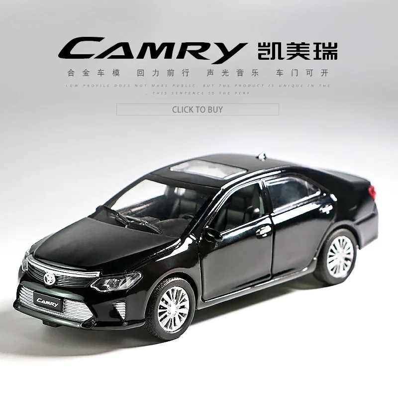 

1:32 TOYOTA CAMRY Diecasts & Toy Vehicles Car Model With Sound&Light Collection Car Toys For Boy Children Gift A164