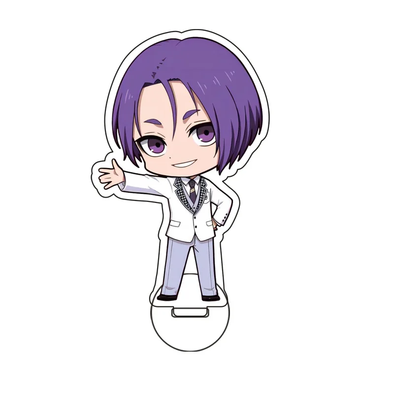 Anime Blue Lock Acrylic Stand Model Plate Isagi Yoichi Bachira Chigiri Figure Pendant Key Chain Standee Women Men Christmas Gift