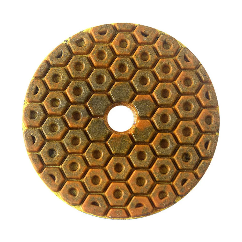 1pcs 4inch Dry Polishing Pad Type Flexible Diamond Polishing Pad or Jade Marble Granite Floor Stone Grinding Sanding Disc