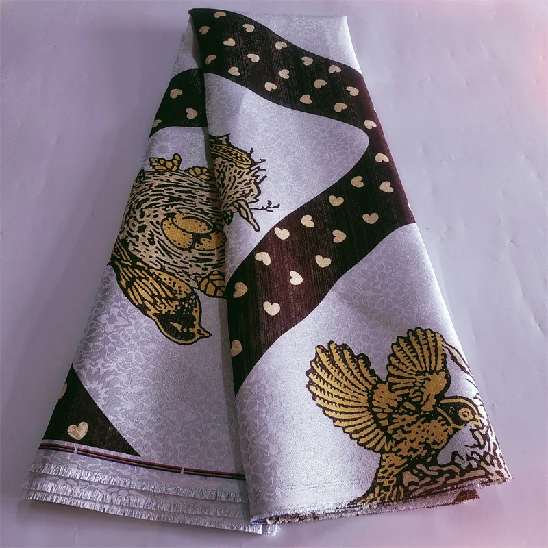 قماش دانتيل جاكار أفريقي مزركش ، فستان ذاتي الصنع ، طلاء نيجيري ، قماش خياطة للحفلات ، جودة عالية ،