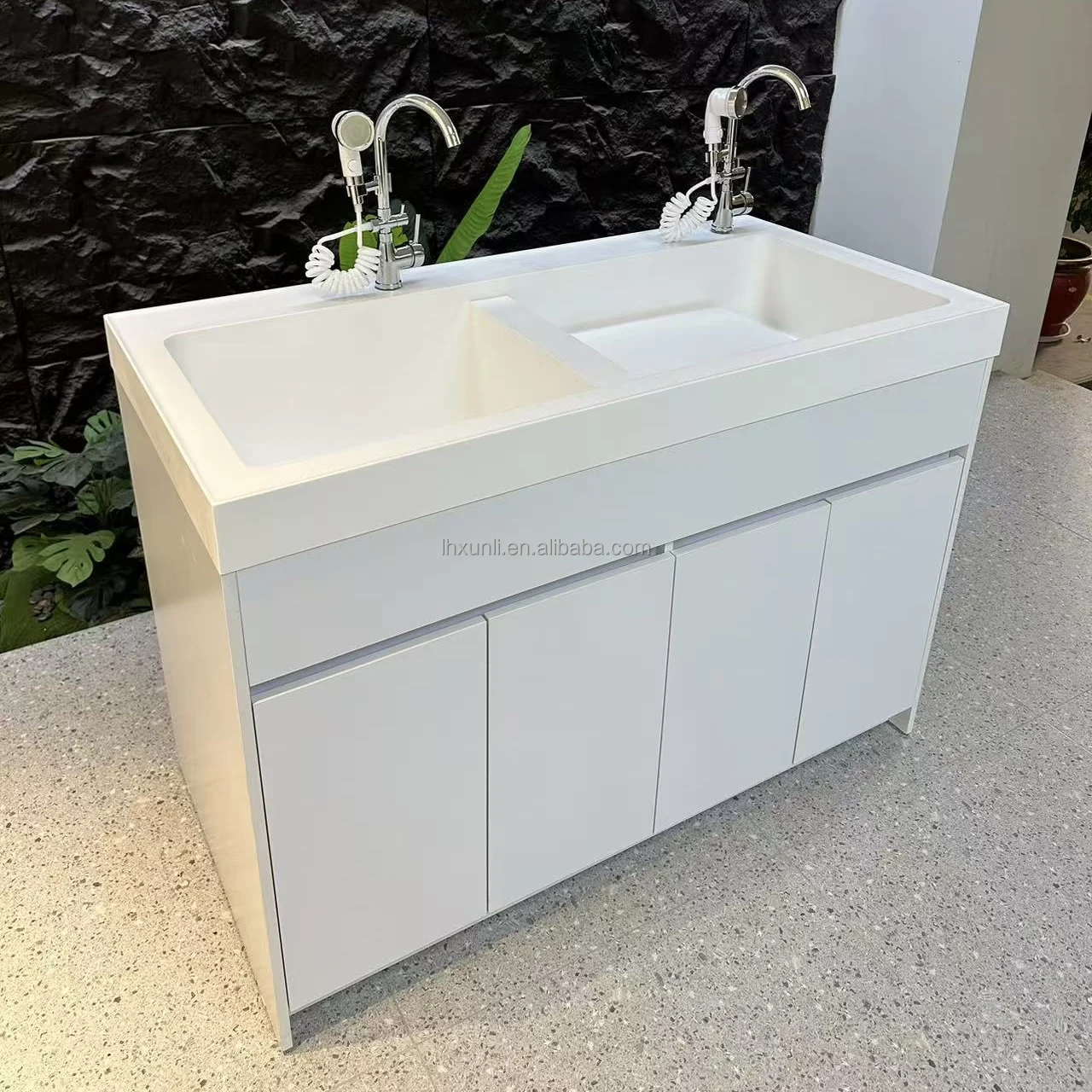 PET Professional Manufacture Promotion Price Pet Spa Beauty Acrylic Bath Tub Pet Cats and Dogs Clean