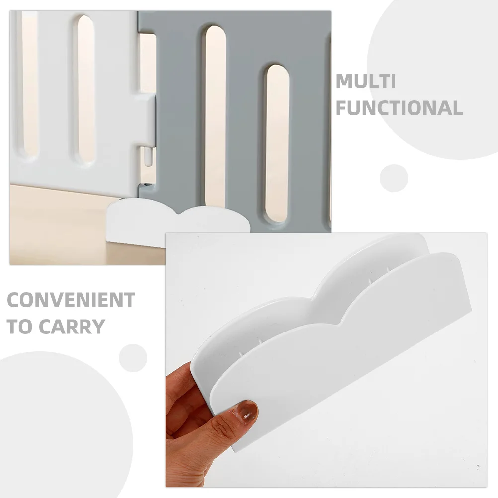 قطعتان من مشابك تثبيت قفص الأطفال، مشابك مضادة للطي، سهلة التركيب، قطع غيار محمولة لقفص الأطفال، آمنة