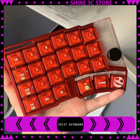 Cornix Split Keyboard Dual Mode Wired Bluetooth With Tent CNC Case 48 Keys Support VIAL Cornix Split Keyboard Kit Customize Gift