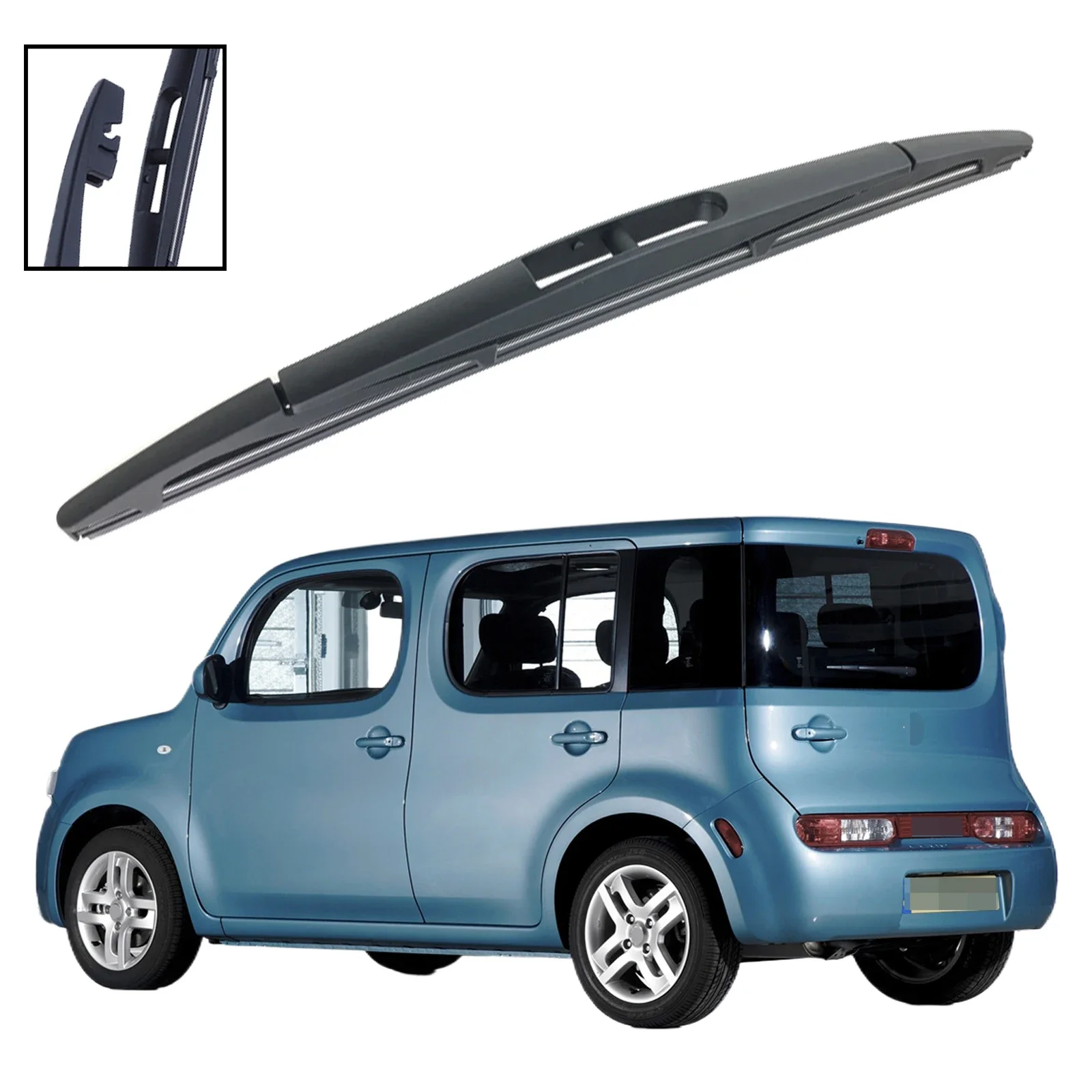 

For Nissan Cube MK3 Hatchback 2009-2014 Car Accessories 12" Rear Windshield Windscreen Washer Wiper Blade