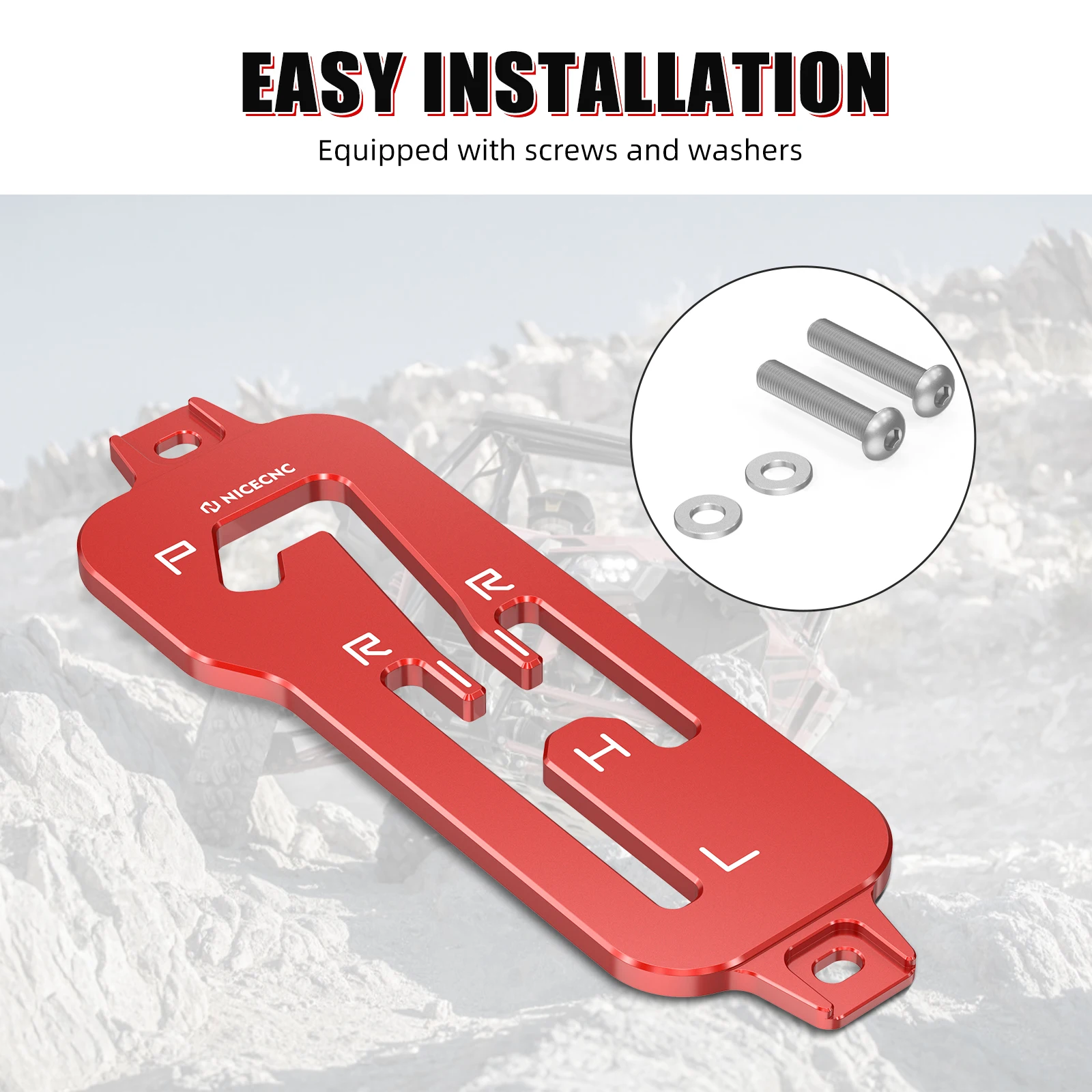 NICECNC Shift Plate For Honda Talon 1000R SXS10S2R 1000X SXS10S2X 2019-2022 2024 1000R-4/X-4/XS 2023 Aluminum UTV Accessories