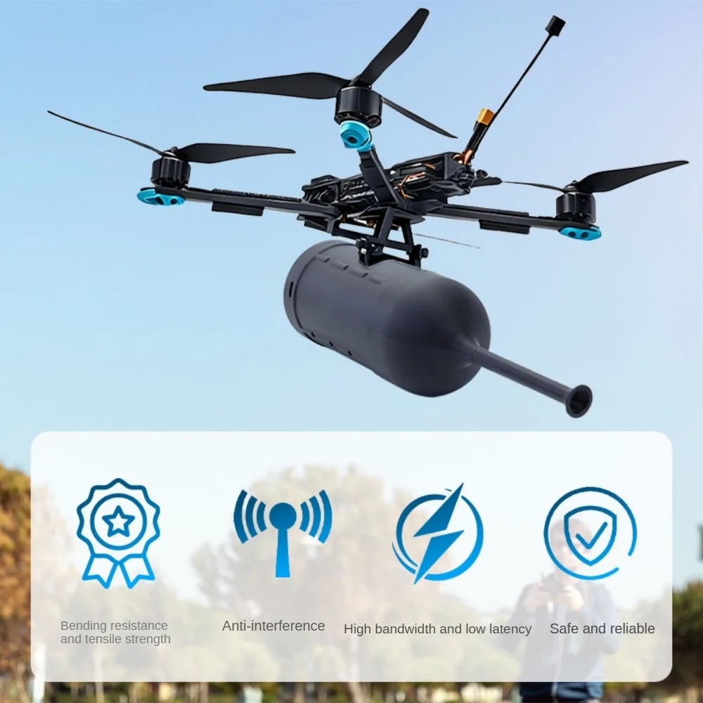 

NCZOBOE Волоконно-оптическое волокно для дрона 1/2/3/5/10/15/20/25/30 км Fpv Оптоволоконные катушки Fpv Набор трубок для дрона Fpv