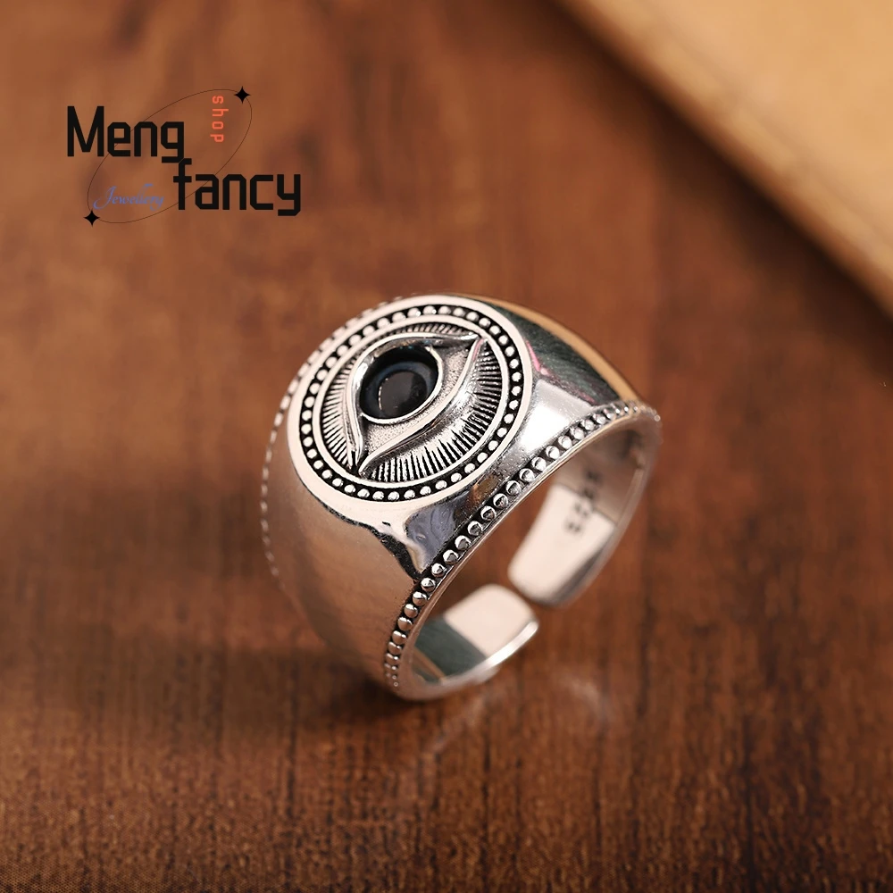 

Devil's Eye Open Ring, A Fashionable And Retro Men's Ring Gift Fashion Jewelry Exquisite Elegant Best Selling Handicraft Luxury