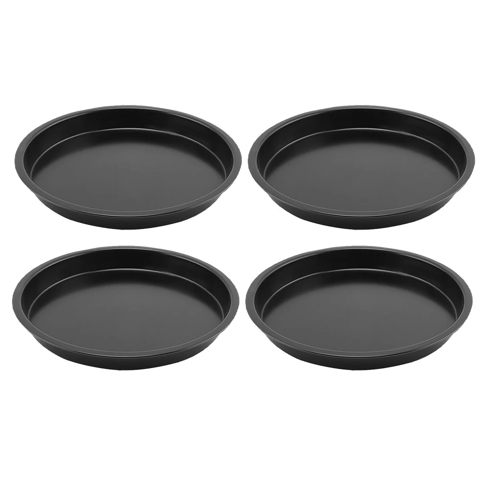 

4 Pcs Pizza Pan Baking Accessories Bakeware Non-stick Tray Supplies Bbq Serving Platter Nonstick Barbecue Hole Crisper