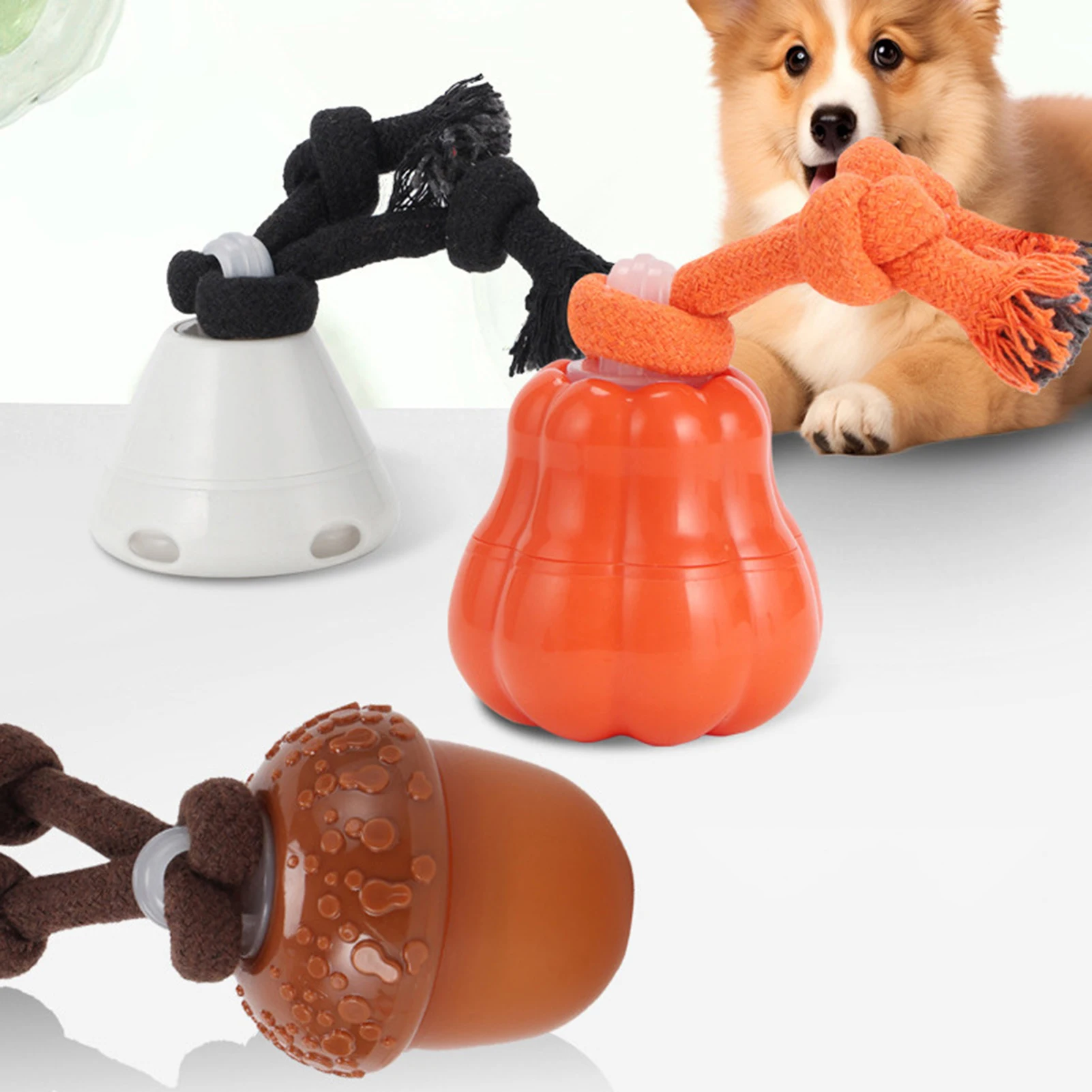 

Interactive Dog Toys Ball Dog Rolling Ball Chew Toys Electric Automatic Moving Ball Puppy Toy for Dog Indoor Outdoor Play Toys