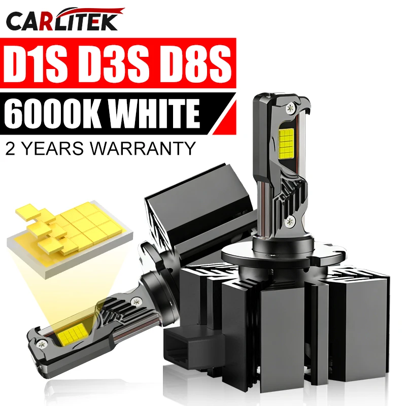 

D1S D3S LED Car Headlight Bulb 5800W 6000000LM D8S LED CANbus D1R Car Lamps HID Xenon Upgrade Kit 1:1 Original Plug and Play 12V