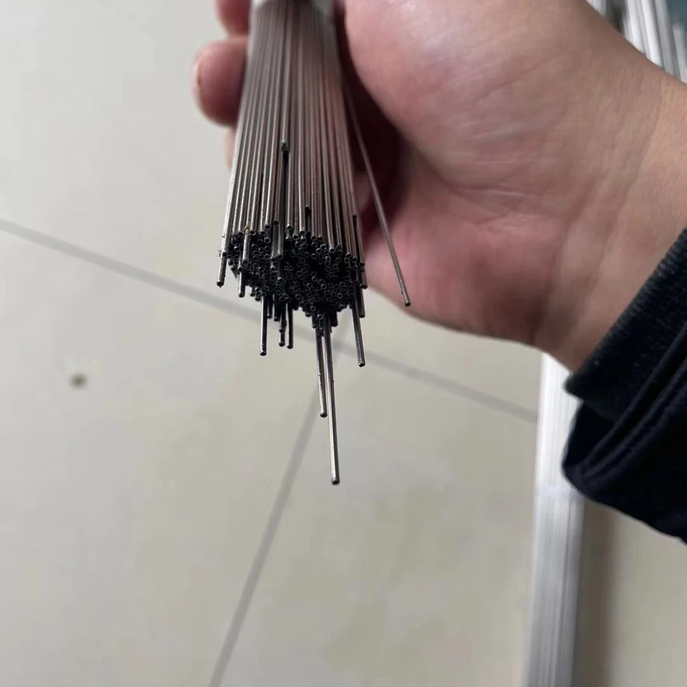 OD 1mm a 108mm longitud 100mm N2 N4 níquel puro Ni tubo capilar tubo de Metal tubo Circular hueco corte personalizado