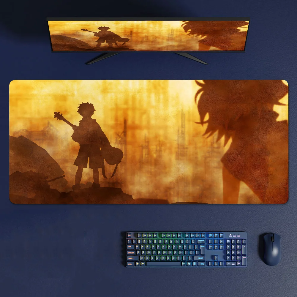 Anime FLCL Mousepad Grande Gaming Mouse Pad LockEdge Engrossado Teclado de Computador Mesa Tapete