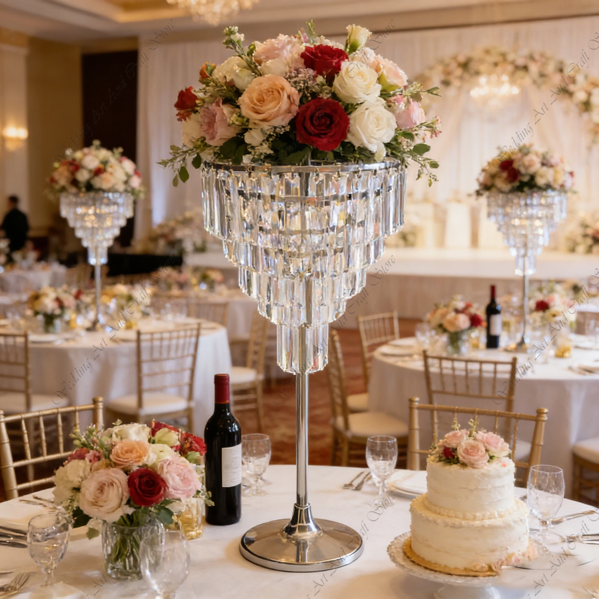 

10 шт. f30, 70-120 см, свадебная серебряная декоративная напольная ваза, подставка, золотая свадебная дорожная направляющая, цветочная центральная часть для свадебного стола, 10 шт.