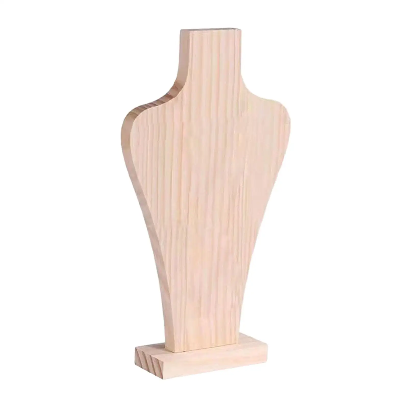 Necklace Display Bust Scratchproof Jewelry Display Mannequin Bust for Showroom Personal Retail Store Photography Countertop
