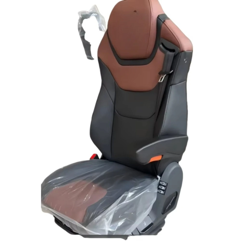 Leather Airbag Truck Factory Supplier Pneumatic Suspension Seat Truck Modified Driver Seat