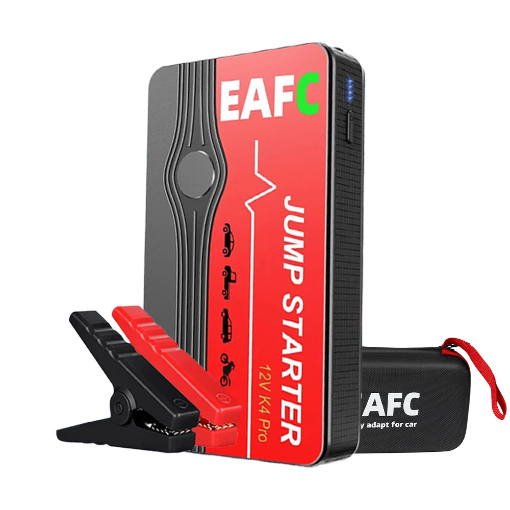 EAFC 12V 1000A Auto-Starthilfe Powerbank Notfall-Booster Autoladegerät Starthilfe mit Beleuchtung