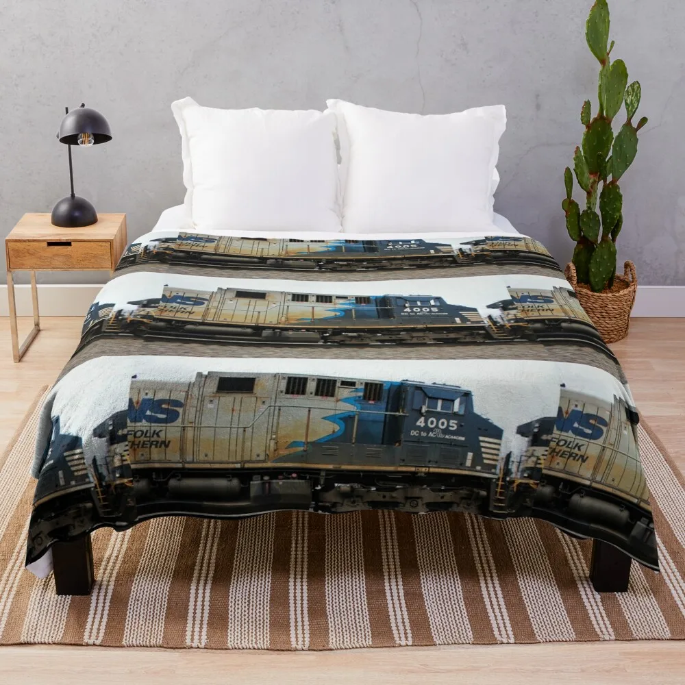 

DC to AC Conversion NS #4005 AC44C6M Locomotive Throw Blanket Multi-Purpose Hairys Tourist Blankets