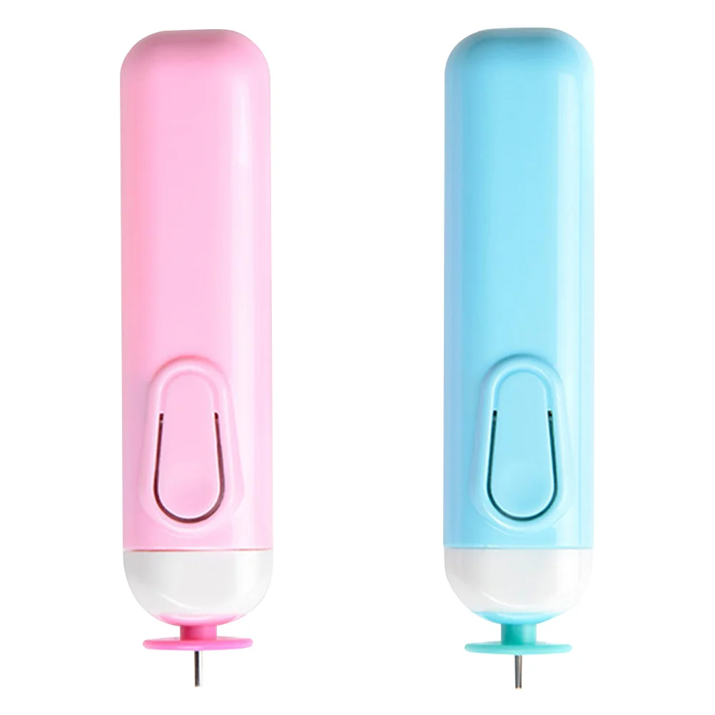 2Pcs Quilling Tool Automatic Roller Pen Precision Slot Design DIY Crafts Paper Curling Supplies