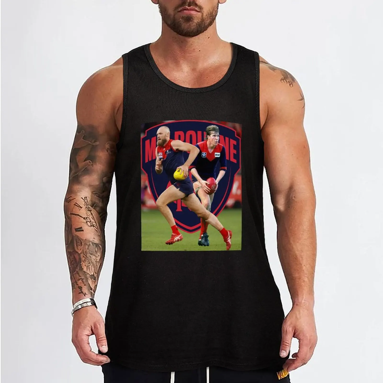 Max Gawn has surpassed Demon legend Jimmy Stynes in career Brownlow votes Tank Top Top summer bodybuilding man