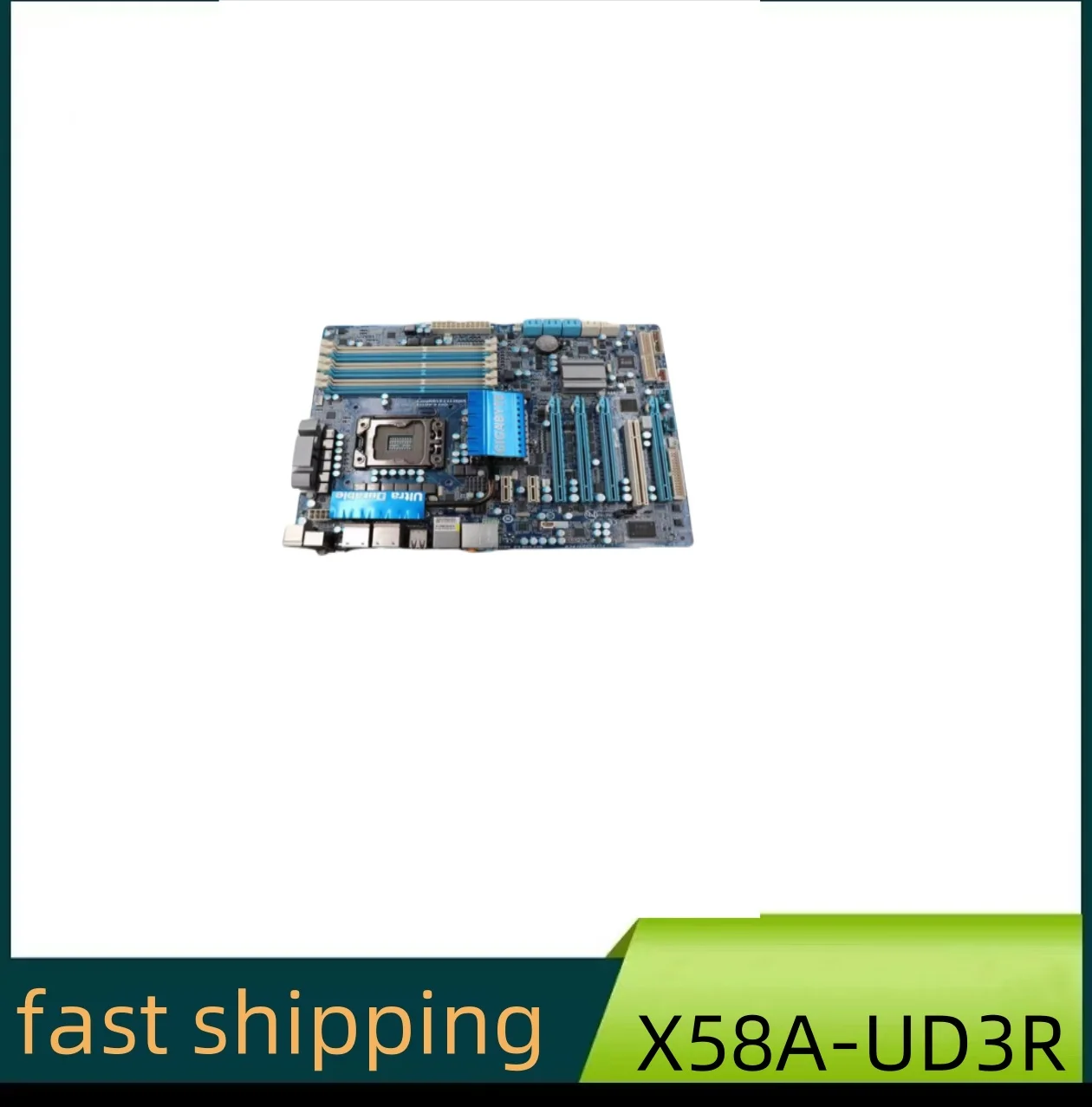 for Gigabyte GA - X 58 A - UD 3 R Mtherboard 24 gb Usb 3.0 Lga 1366 Ddr 3 Atx X 58 Ma in board 100 % Tested Fully Workma Used Pr