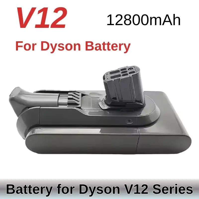 25.2V 12800mAh V12 Replacement Battery For Dyson V12 Detect Slim SV20 SV30 SV35 SV46 Cordless Vacuum Spare Battery