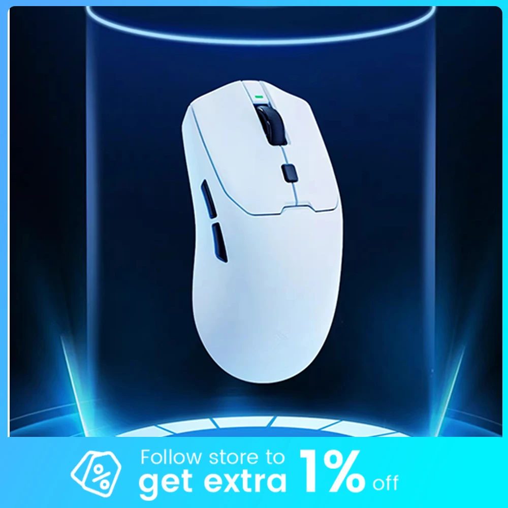 

DELUX M700pro Gaming Mouse Realtek Chip PAW 3395 Sensor 8K Fast Charging Battery Wireless Mouse Low Delay 59g Light Weight Mouse