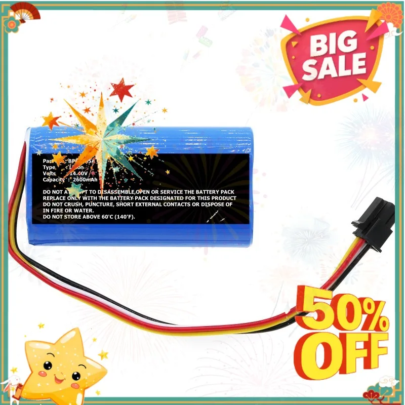 SWZY 2600mAh Replacement Battery for Midea BP14435A DJ81-00171A I5 Young I5 Extra I9 EYE Sweeper Battery BP14435A Universal BP14