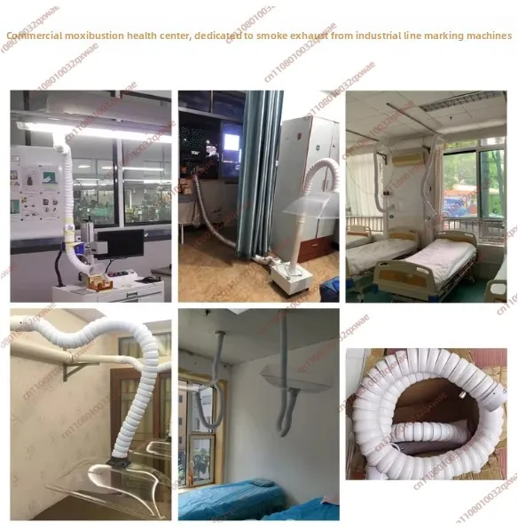 Universal Bamboo Pipe Smoke Exhaust Air Pipe Transparent Smoking Hood 75 1.10 Million Image Free Support Positioning Pipe