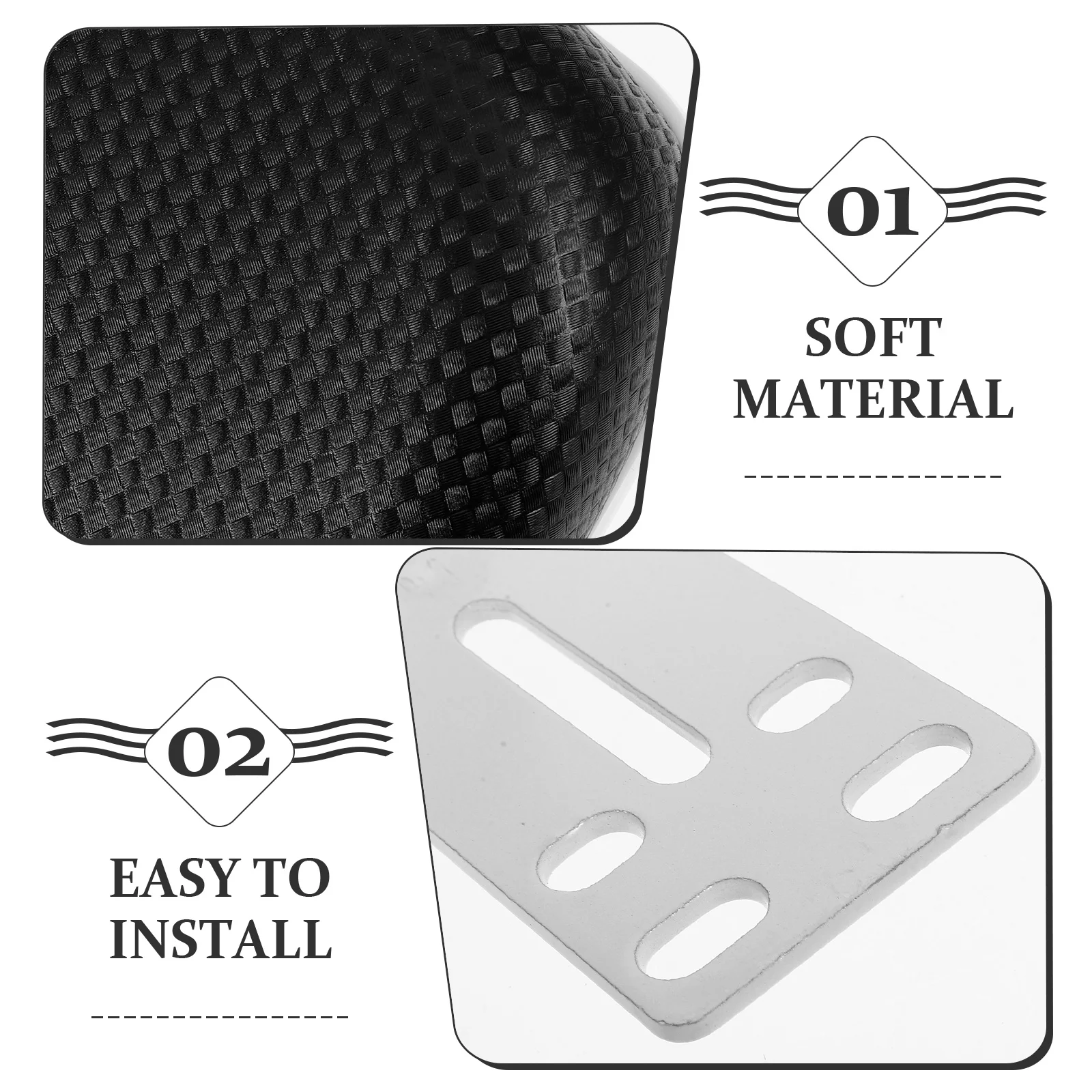 

Electric Bike Backrest Cushion Ergonomic Thickened Seat Pad For Scooter Motorcycle Universal Rear Support Comfortable