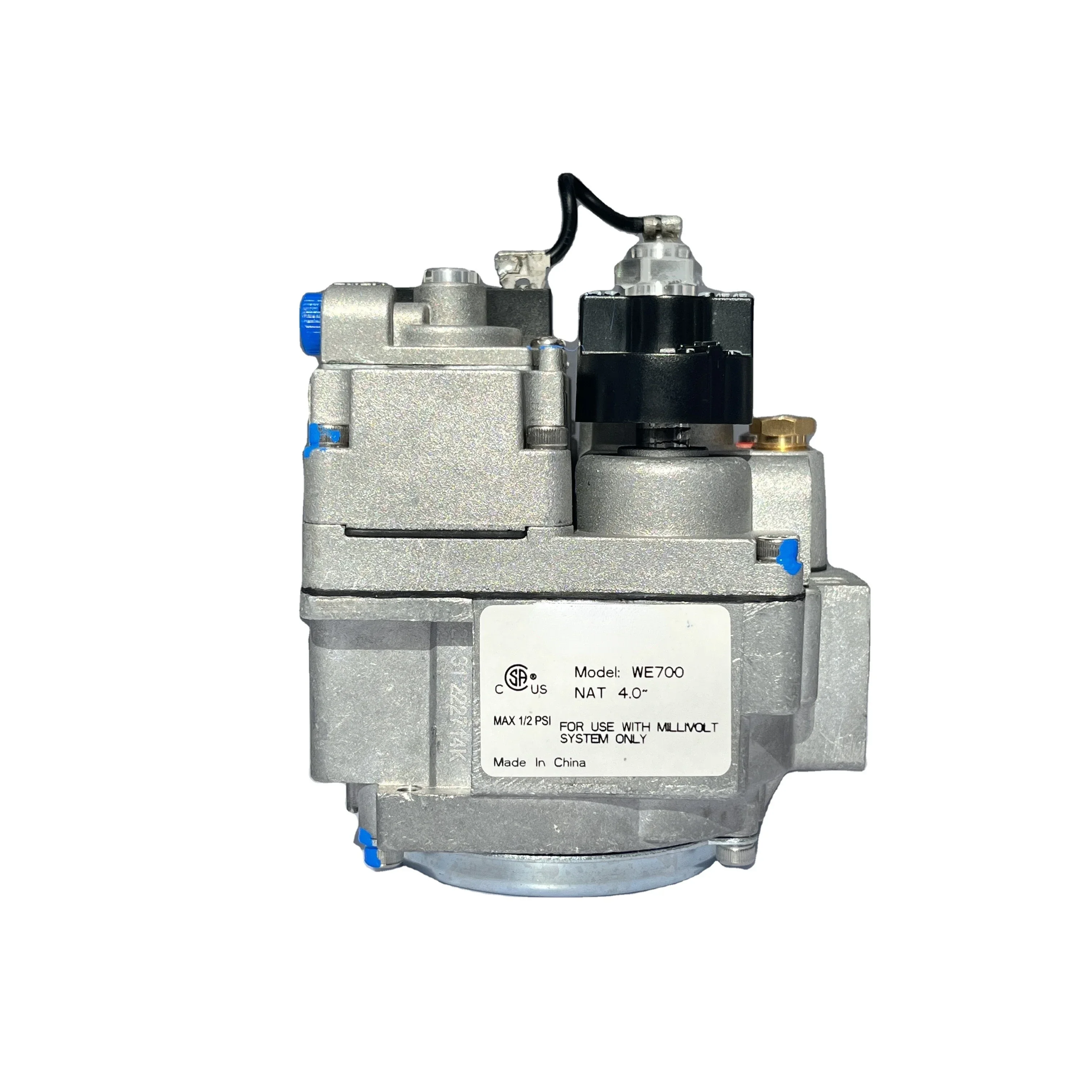 Brass Gas Flow Control Valve for LPG/NG Deep Fryer Cooking Equipment Hot Sales Quality Assurance