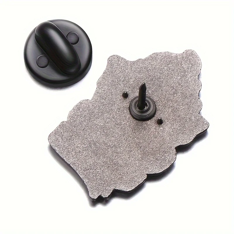 لفة الزنزانات والتنينات لـ Initiative Flaming D20 Dice Metal Push Pin - بروش شارة المينا DnD للسترات والحقائب والألعاب القبعات