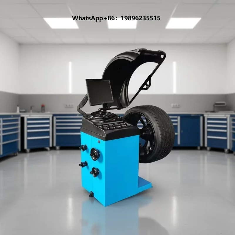 Commercial Heavy Duty Wheel Balancer for Cars Light Trucks Precision Auto Workshop Machine