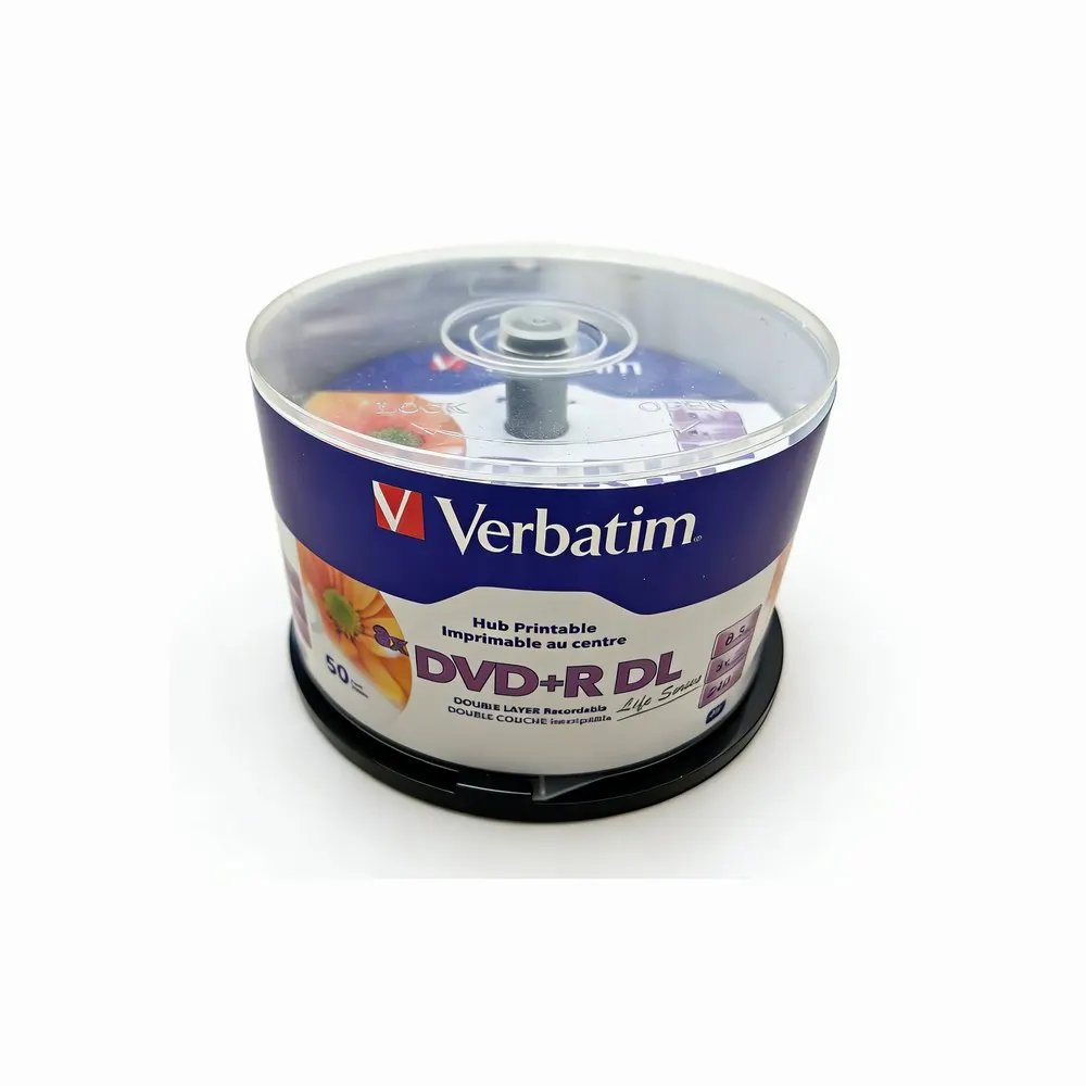 D9 DVD Disc 8.5G DVD+R DL Dual Layer D9L 8.5GB   8X 50pcs/lot