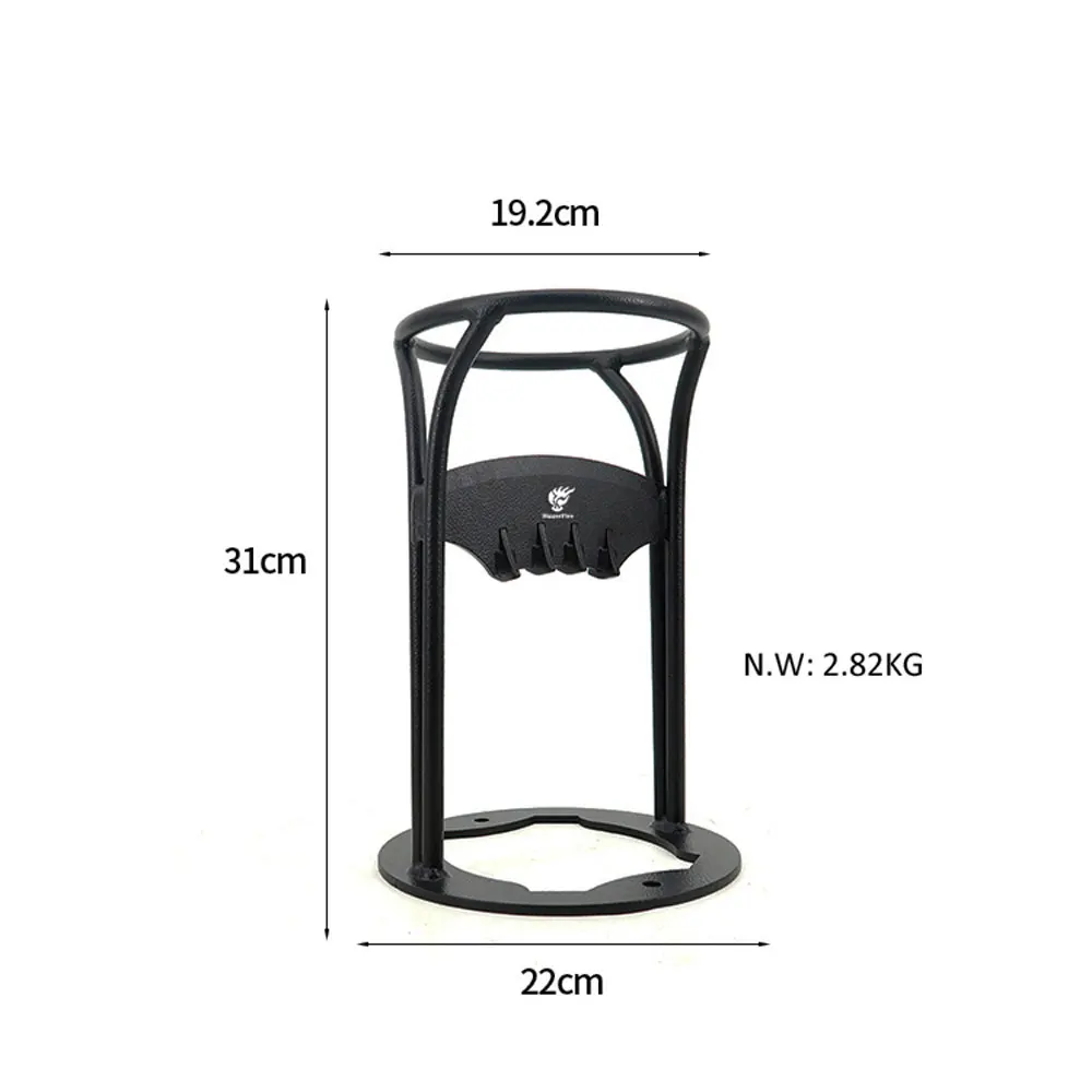 Kindling Splitter for Wood, One-Piece Molding High-Carbon Steel Log Splitter, Manual Wood Splitter, Firewood Splitter Tool view 5