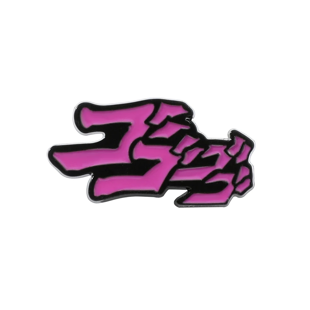 JoJos Bizarre Adventure Enamel Pins Custom Higashikata Josuke Metal Badge Brooch For Fans Cartoon Japanese Anime Jewelry