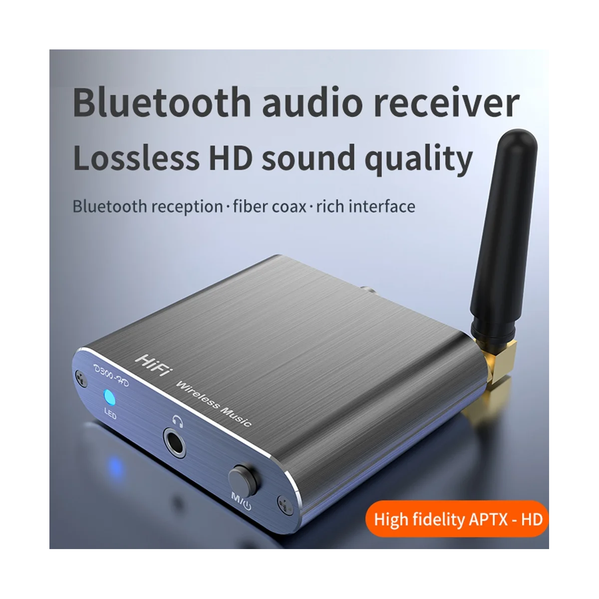Récepteur sans fil Bluetooth 5.2 CSR, adaptateur audio stéréo HiFi