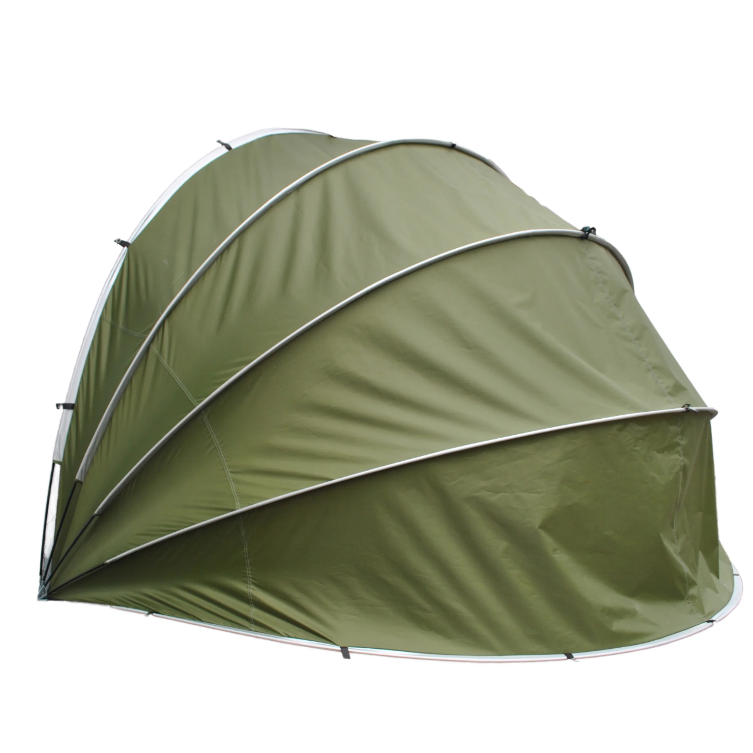 Garage Motorcycle/Moped/Scooter Tent Metal Frame Hanging Canopy Silver Coated PU4000 Oxford Fabric Single Four-Season
