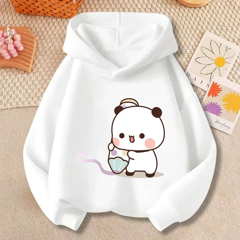 

Cartoon Soft Cute Little Bear, Healing Sweet Cute Print, Playful Color Collision, Full of Vitality Children's Hooded Sweatshirt