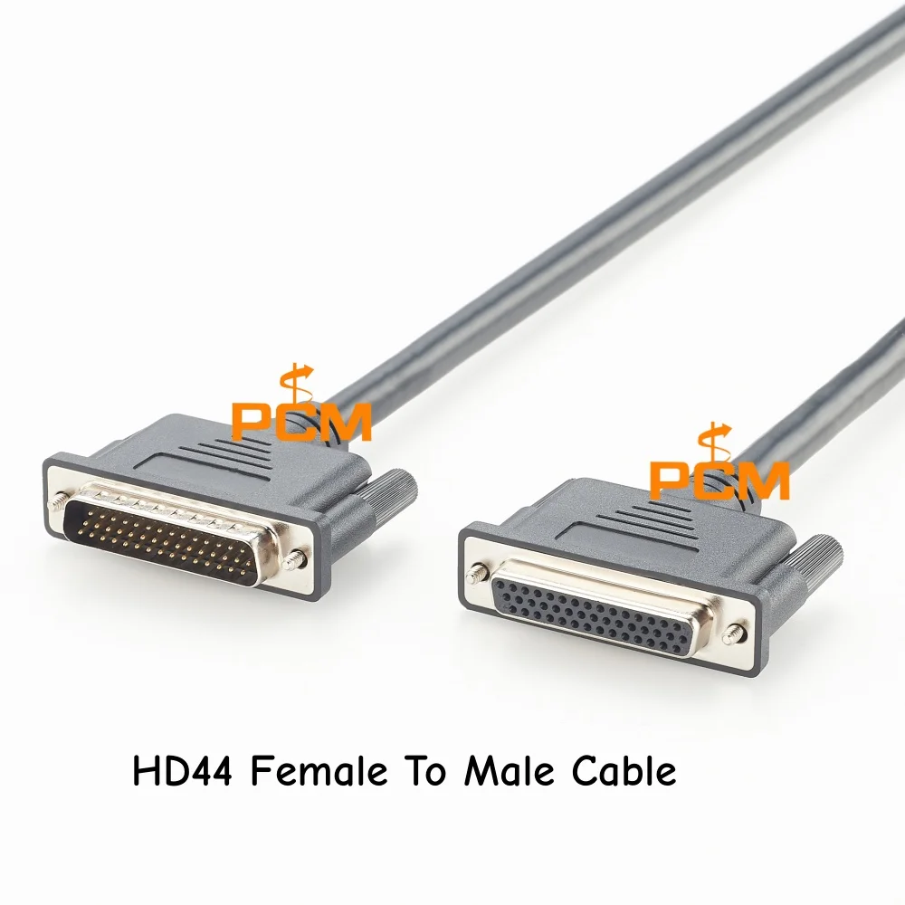 HD44 44Pin D Sub Female to Male Extension Cable Shielded Signal Cable for Industrial Automation I O Equipment & PLC System