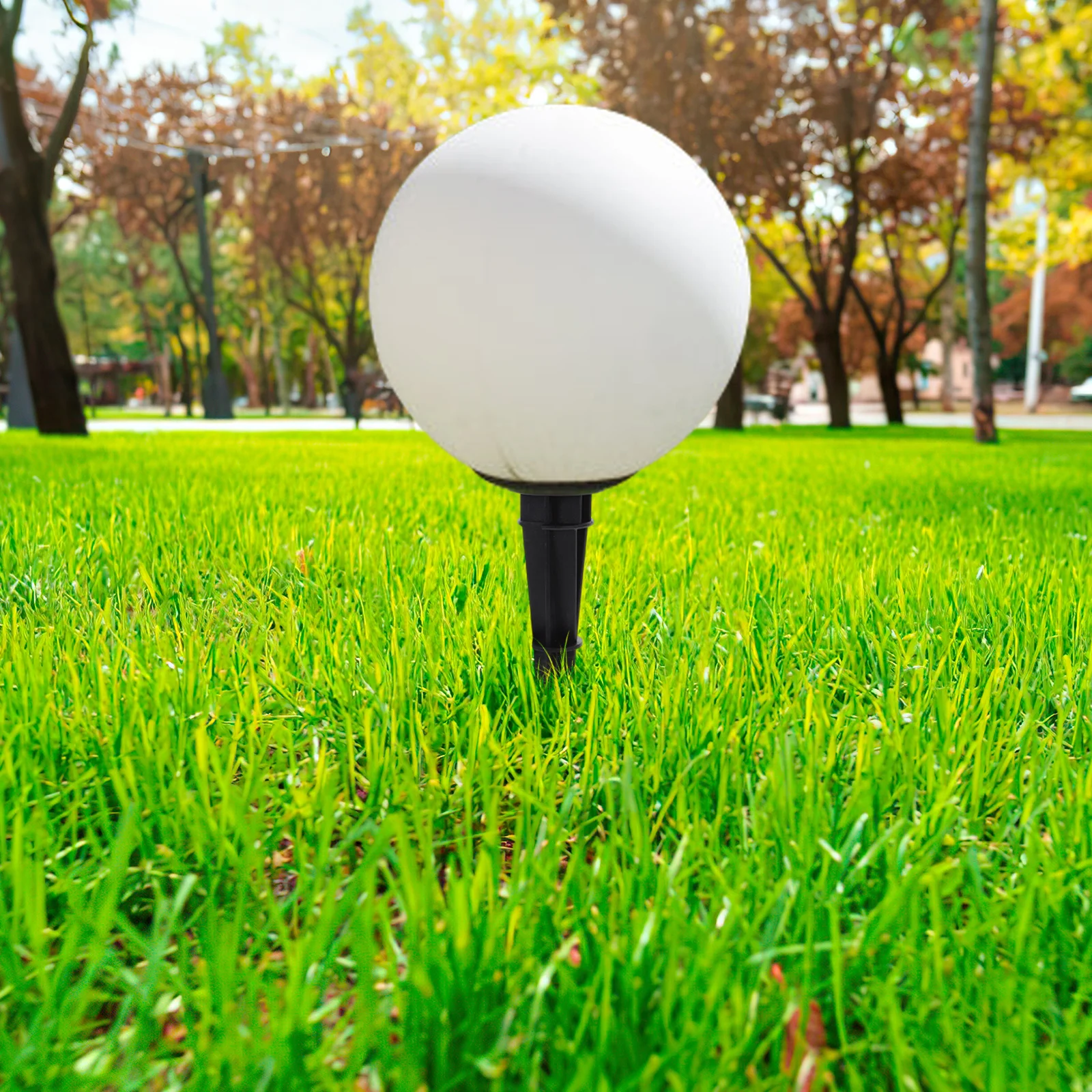 6 قطع من أوتاد إضاءة المسار المقاومة لتسرب الماء، مسامير بلاستيكية للأضواء الخارجية، متانة تدوم طويلاً، أوتاد مسامير أرضية بلاستيكية #3